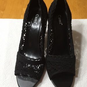 Cami High heel open toe shoe
